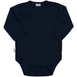 Kojenecké celorozepínací body New Baby Classic II tmavě modré