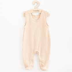 Kojenecké bavlněné dupačky New Baby Practical béžová