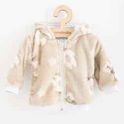 Kojenecká Wellsoft zimní mikinka s kapucí New Baby Polar Bear