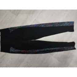 Dívčí bambusové legíny duhové 7-8 let