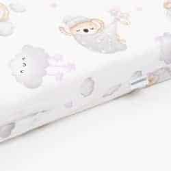 Dětská pěnová matrace New Baby STANDARD 120x60x6 cm koala růžová