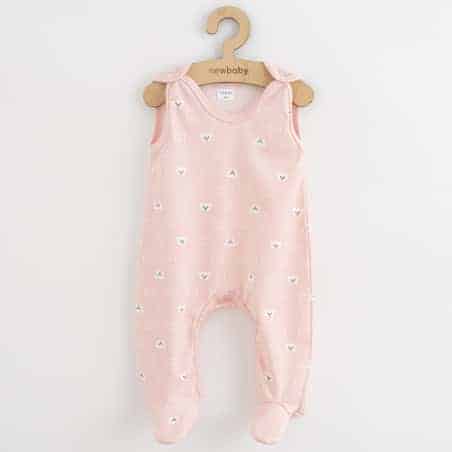 Kojenecké dupačky New Baby Classic II medvídek bílý