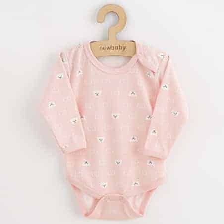 Kojenecké body New Baby Classic II medvídek bílý