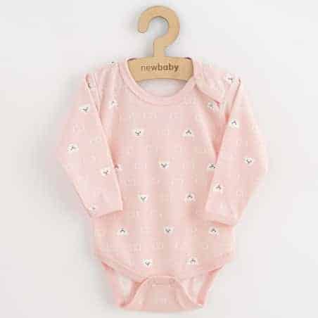 Kojenecké body New Baby Classic II medvídek bílý