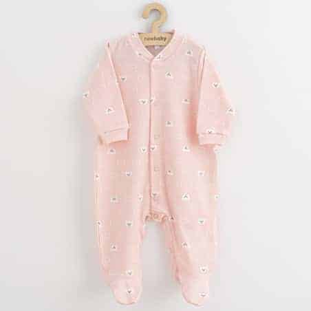 Kojenecký overal New Baby Classic II medvídek bílý