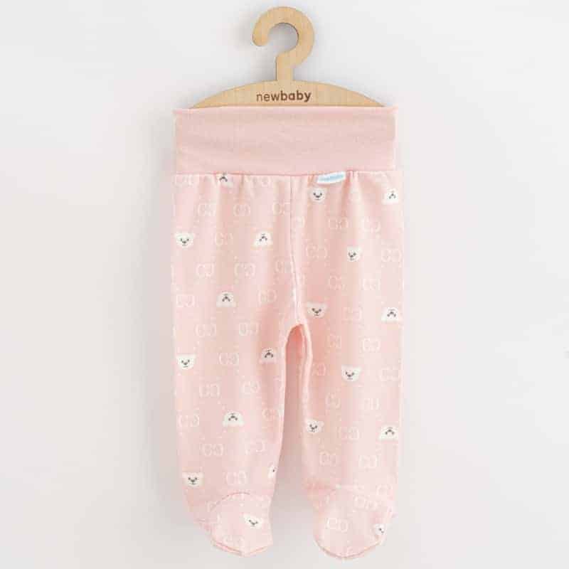 Kojenecké polodupačky New Baby Classic II medvídek bílý