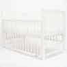 Dětská postýlka New Baby LILLY se stahovací bočnicí bílá