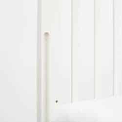 Dětská postýlka New Baby LILLY se stahovací bočnicí bílá