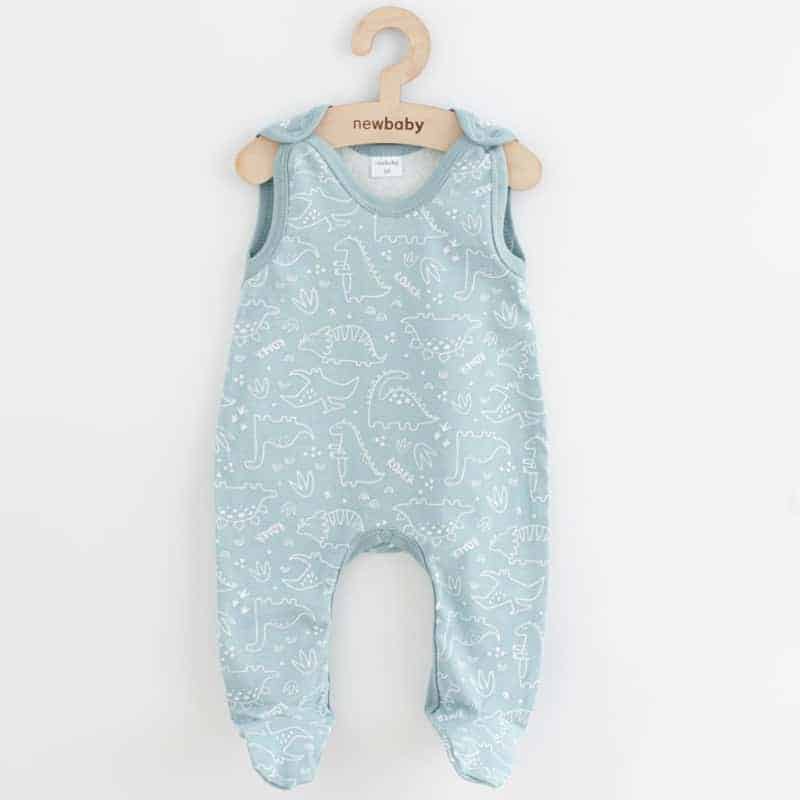 Kojenecké dupačky New Baby Classic II dino mátové