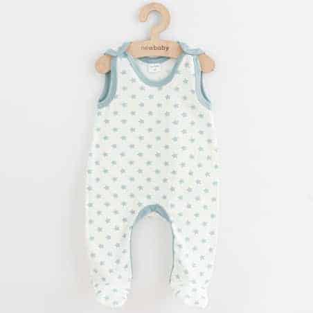 Kojenecké dupačky New Baby Classic II hvězdy mátové
