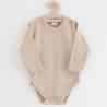 Kojenecké celorozepínací body New Baby Classic II světle béžové