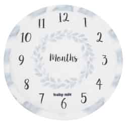 Hrací deka Baby Mix měsíce bílá