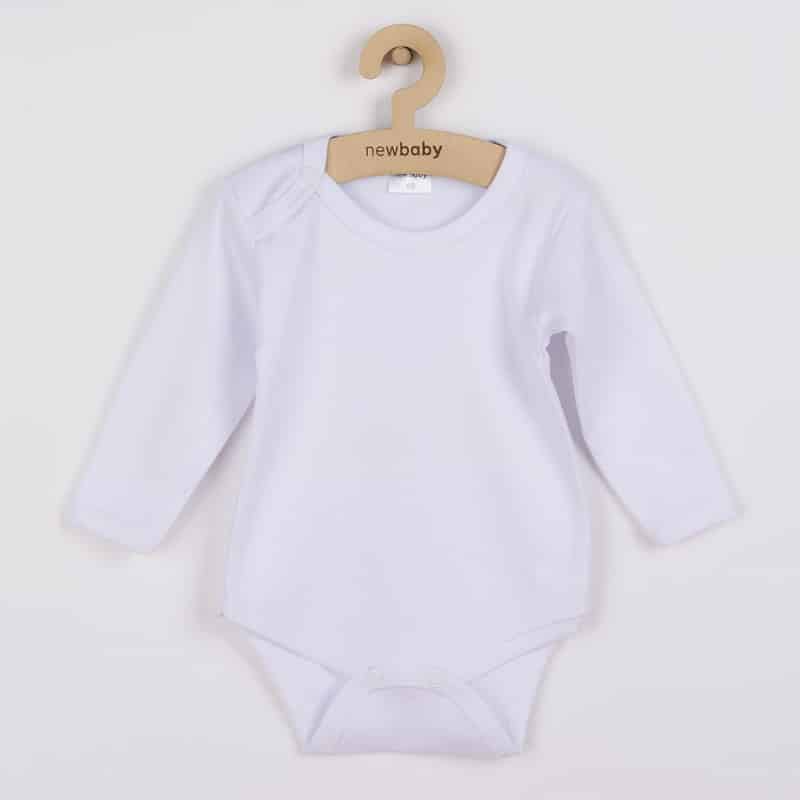 Body dlouhý rukáv New Baby II - bílé