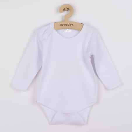 Body dlouhý rukáv New Baby II - bílé