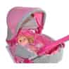 Dětský kočárek pro panenky Milly Mally Alice Prestige Pink