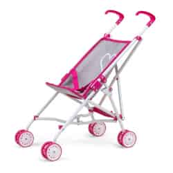 Dětský golfový kočárek pro panenky Milly Mally Julia Prestige Pink