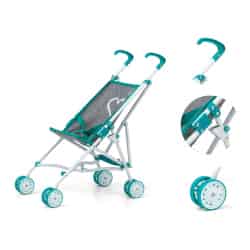 Dětský golfový kočárek pro panenky Milly Mally Julia Prestige Mint