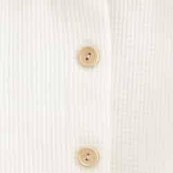 Kojenecký kabátek na knoflíky New Baby Luxury clothing Oliver bílý