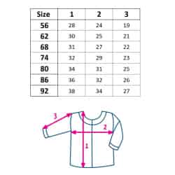 Kojenecký kabátek na knoflíky New Baby Luxury clothing Oliver modrý