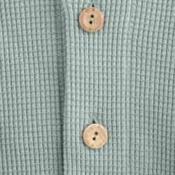 Kojenecký kabátek na knoflíky New Baby Luxury clothing Laura šedý