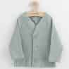 Kojenecký kabátek na knoflíky New Baby Luxury clothing Oliver šedý