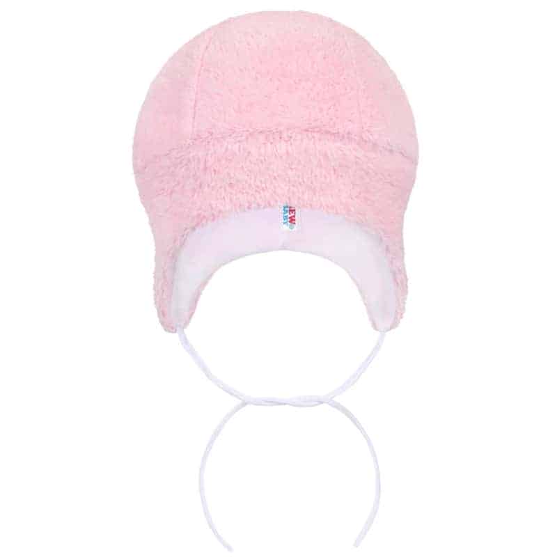 Zimní čepička New Baby Nice Bear růžová