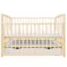 Dětská postýlka New Baby LILLY se stahovací bočnicí a šuplíkem přírodní