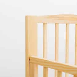 Dětská postýlka New Baby LILLY se stahovací bočnicí a šuplíkem přírodní