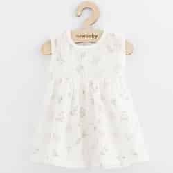 Kojenecké mušelínové šaty New Baby Zoe