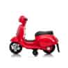 Dětská elektrická motorka Baby Mix Vespa červená