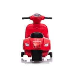 Dětská elektrická motorka Baby Mix Vespa červená
