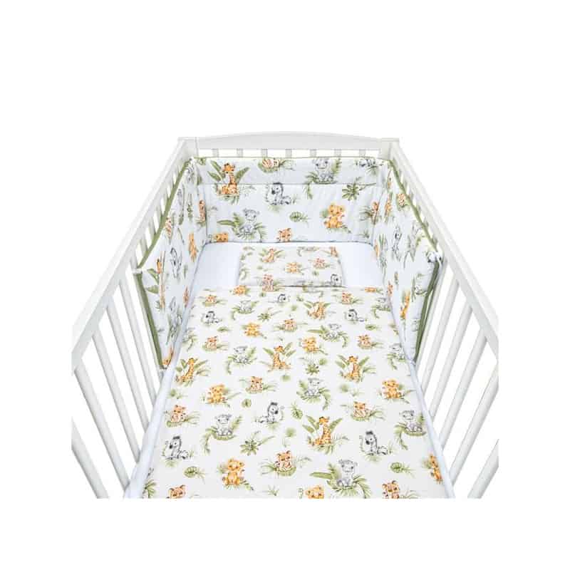 3-dílné ložní povlečení New Baby 100/135 cm Jungle