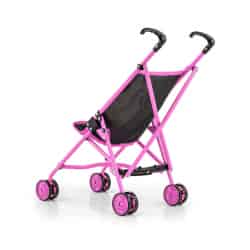 Dětský golfový kočárek pro panenky Milly Mally Julia Prestige Black