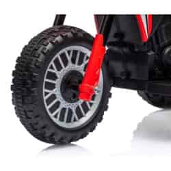 Elektrická motorka Baby Mix Honda CRF 450R červená