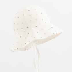 Kojenecký mušelínový klobouček New Baby Zora