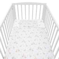 Bavlněný set do postýlky s výplní New Baby Husičky 90x120cm