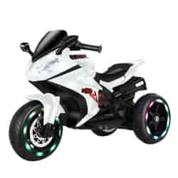 Dětská elektrická motorka Baby Mix Rare bílá