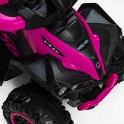 Dětské odrážedlo Baby Mix Mega Prime EVA s vodící tyčí žluté