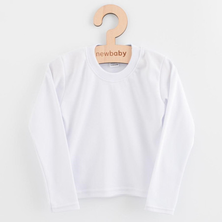 Dětské bavlněné tričko s dlouhým rukávem New Baby