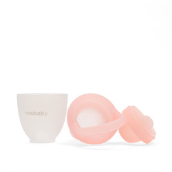 Dudlík na ovoce a zeleninu New Baby růžový