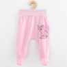 Kojenecké bavlněné polodupačky New Baby Happy Elephant pink
