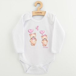 Dětské body s potiskem New Baby Love Bears