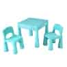 Dětská sada stoleček a dvě židličky NEW BABY mátová