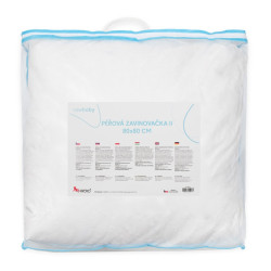 Luxusní péřová zavinovačka New Baby - péřová výplň 80x80 cm