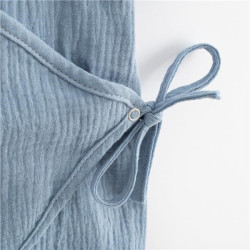 Kojenecký letní mušelínový overal New Baby blue