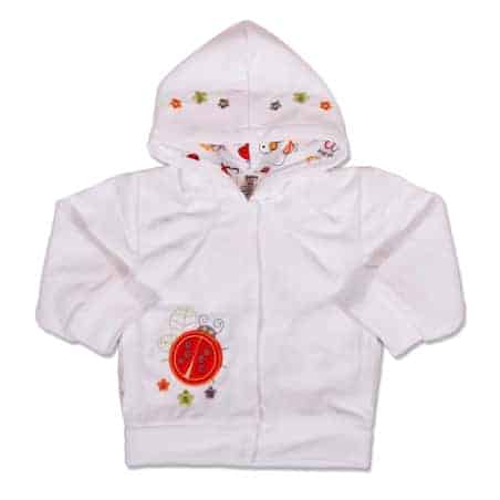 Semišková mikinka s kapucí