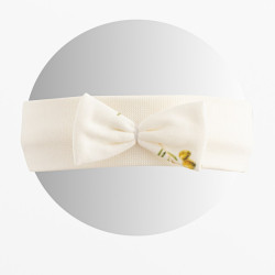 Kojenecká čelenka z organické bavlny New Baby Olivy