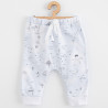 Dětské bavlněné kalhoty Jogger New Baby For Babies ocean