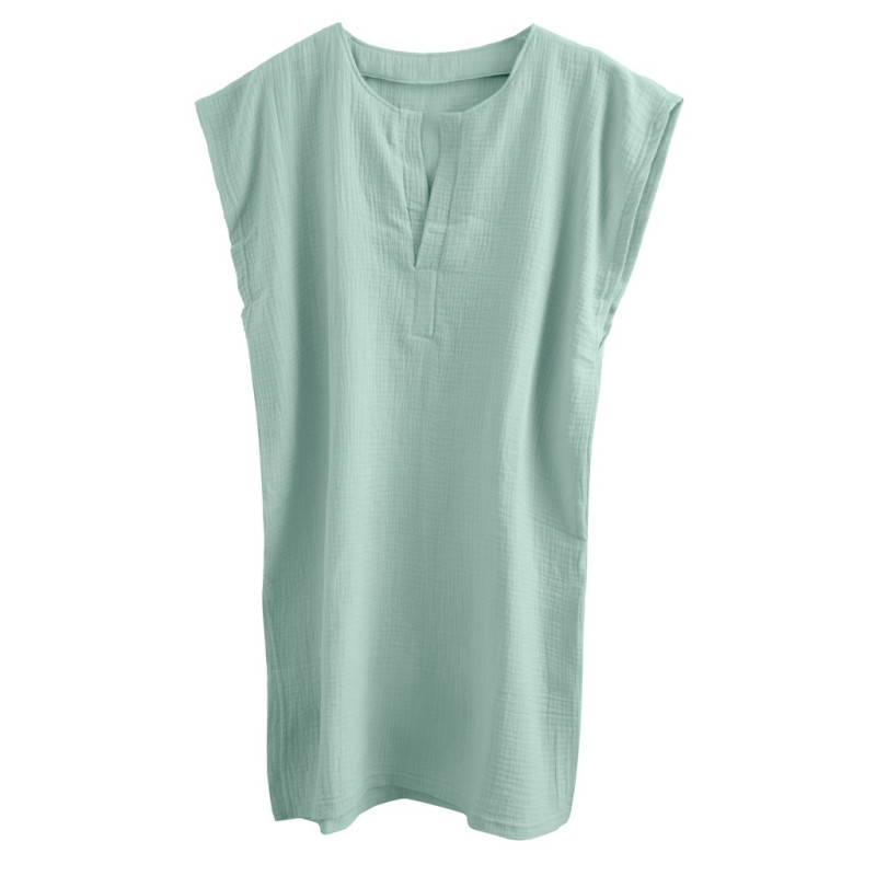 Mušelínové pončo Mommy mint