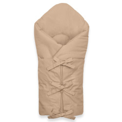 Klasická šněrovací zavinovačka New Baby cappuccino